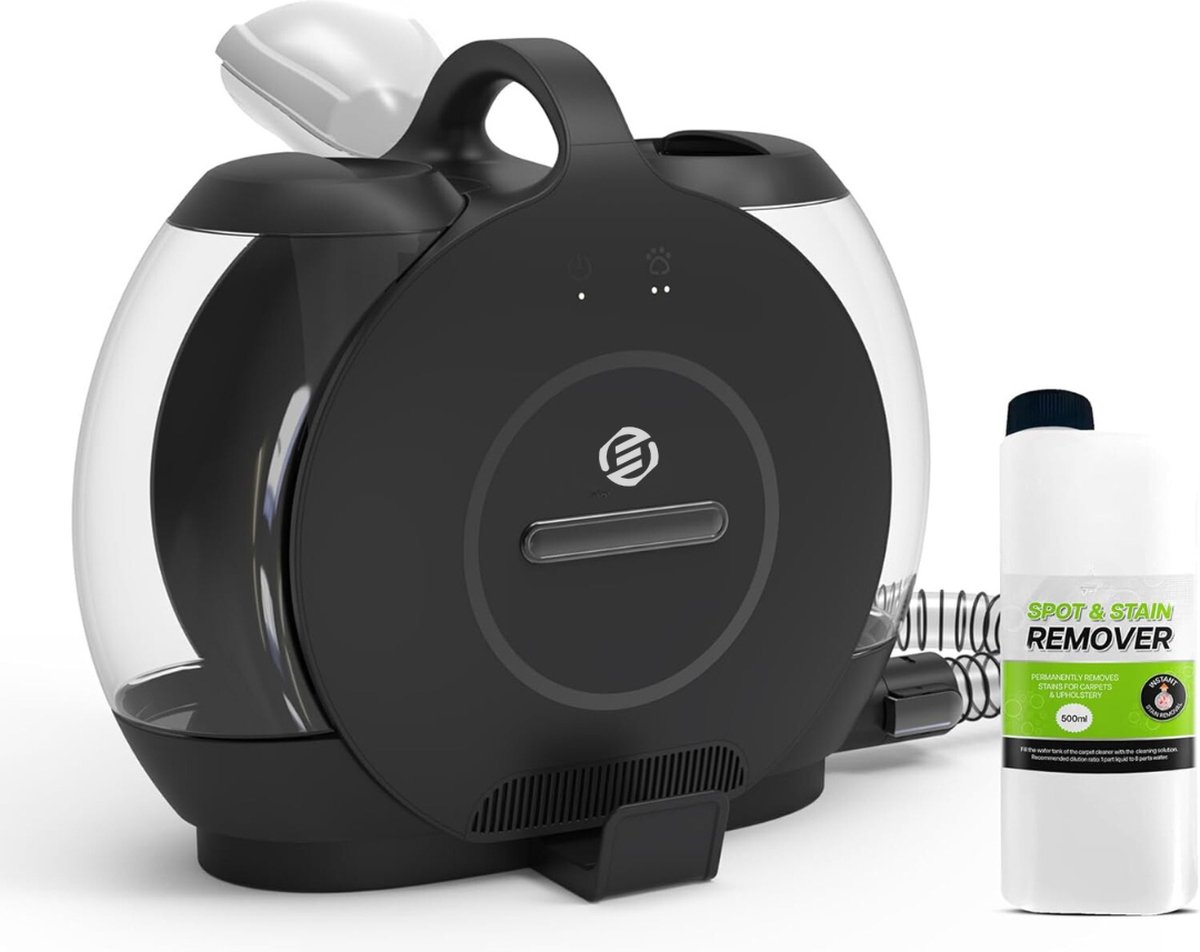 Bol.com Equivera Bankreiniger - Vlekkenreiniger - Meubelreiniger - Bankreiniger machine - Spot cleaner - Steam cleaner - Bank Re... aanbieding