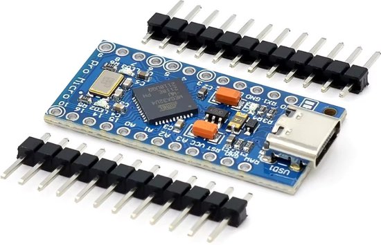 Foto: Circuitcraft pro micro atmega32u4 5v 16mhz usb c arduino compatibel inclusief e book