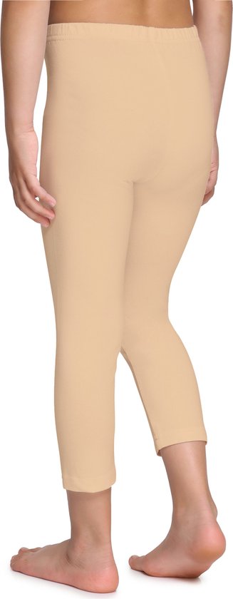 Merry Style Meisjes Leggings - Sport - Vrijetijdsbroek - Capri - Katoen - MS-MS10-226-LE - Zand - 128