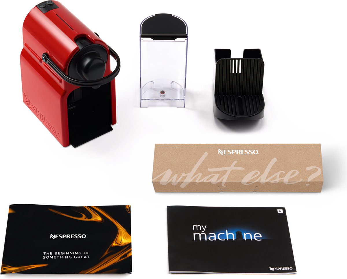 Krups Nespresso Inissia XN1005 rood thumbnail 3