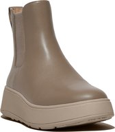 FitFlop F - Bottes pour femmes Chelsea à plateforme en cuir Mode GRIS - Taille 39