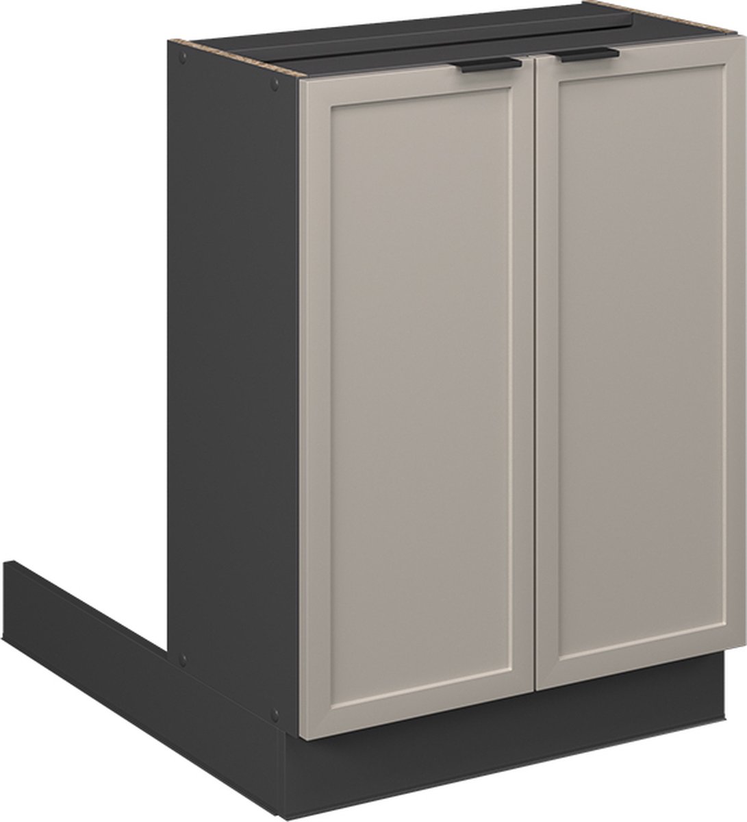 Vicco Fame-Line Keukeneiland – 60 cm zonder werkblad GrijsBeige