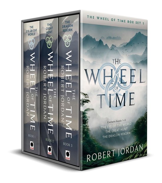 The Wheel of Time Boxset Book 1,2 & 3 - cover