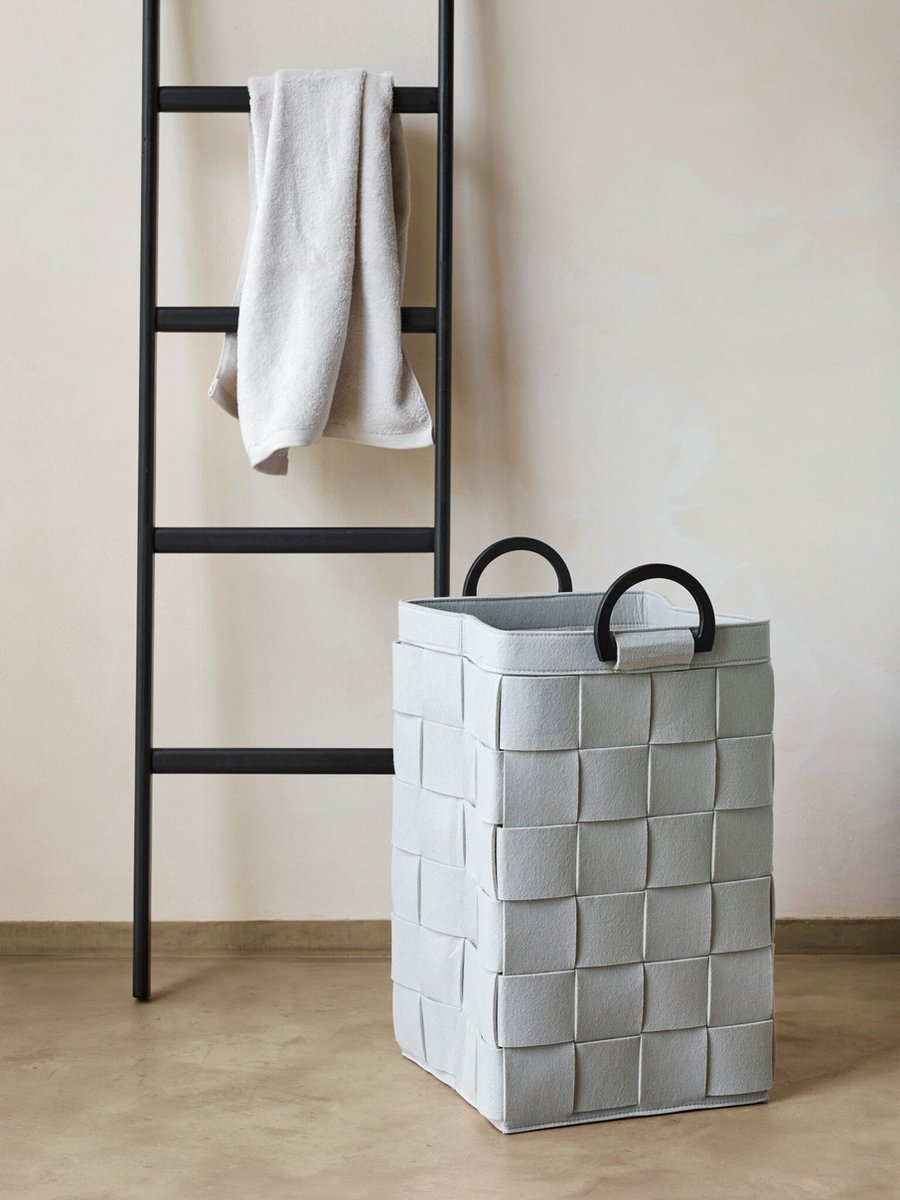 Goedkoopste Aquanova Dix Wasmand Silver grey