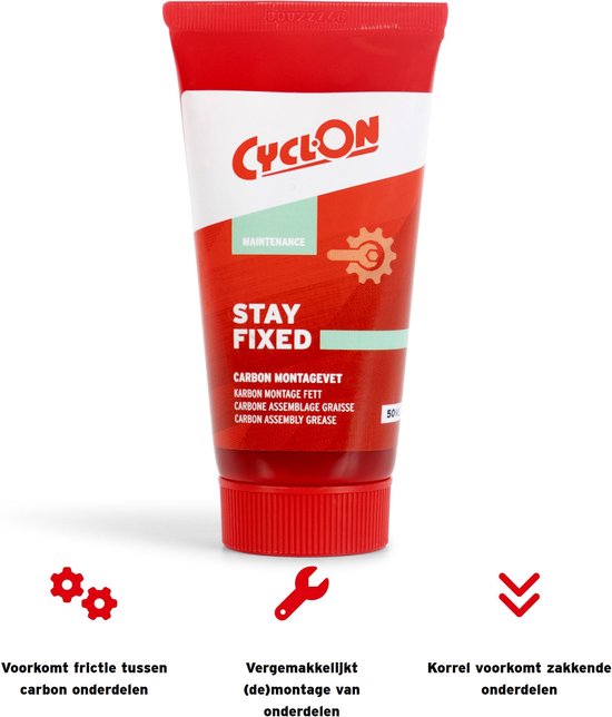 CyclOn Stay Fixed - Carbon Assembly Paste 50ml van CyclOn — afbeelding 2