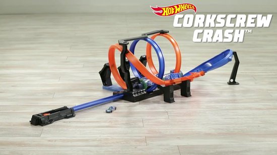 Hot Wheels Action baanset met 1 speelgoedauto HMX41 - Vergelijk prijzen