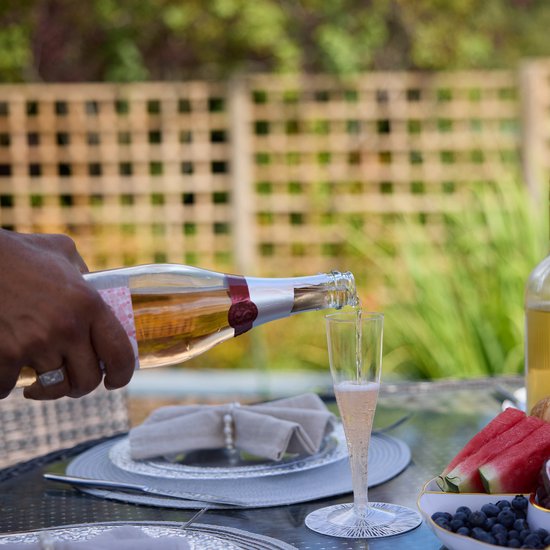 MATANA - 24 Flûtes à champagne en plastique réutilisables 130 ml - pour mariages, anniversaires, Noël et fêtes