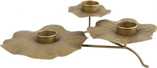 Theelichth Bessie messing