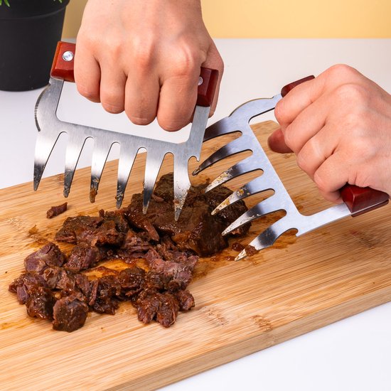 New Age Devi Vleesklauwen – Set Van 2 Zwarte Kunststof Klauwen Voor Pulled Pork, BBQ, 11,5 Cm, Ideaal Voor Het Verscheuren Van Vlees