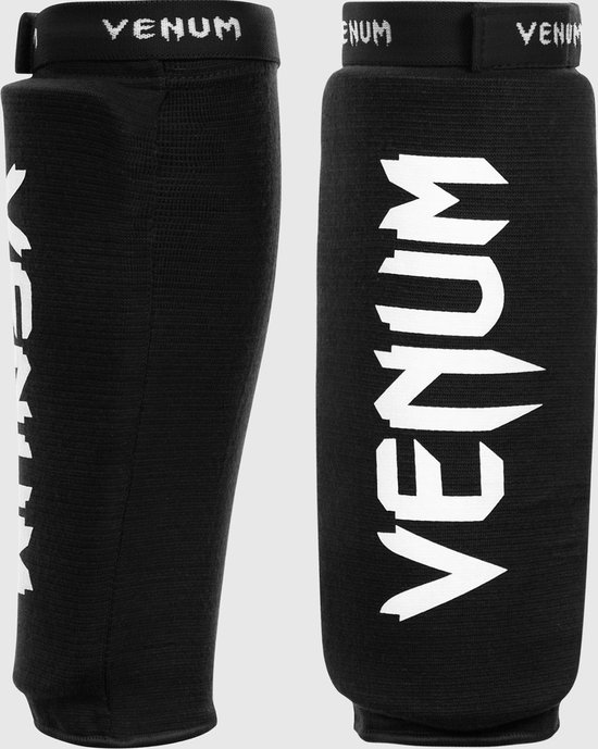 Protèges-tibias Venum Kontact Wit Zwart sans pied - S