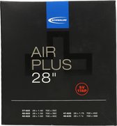 Schwalbe 28 Inch Binnenband Air Plus 37/47-622/635 met Frans Ventiel 40 mm voor E-Bikes