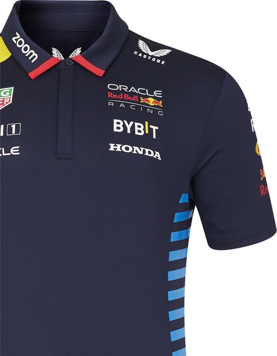Heren - Team Polo 2024 - Red Bull Racing S - Max Verstappen van Red Bull Racing — afbeelding 5