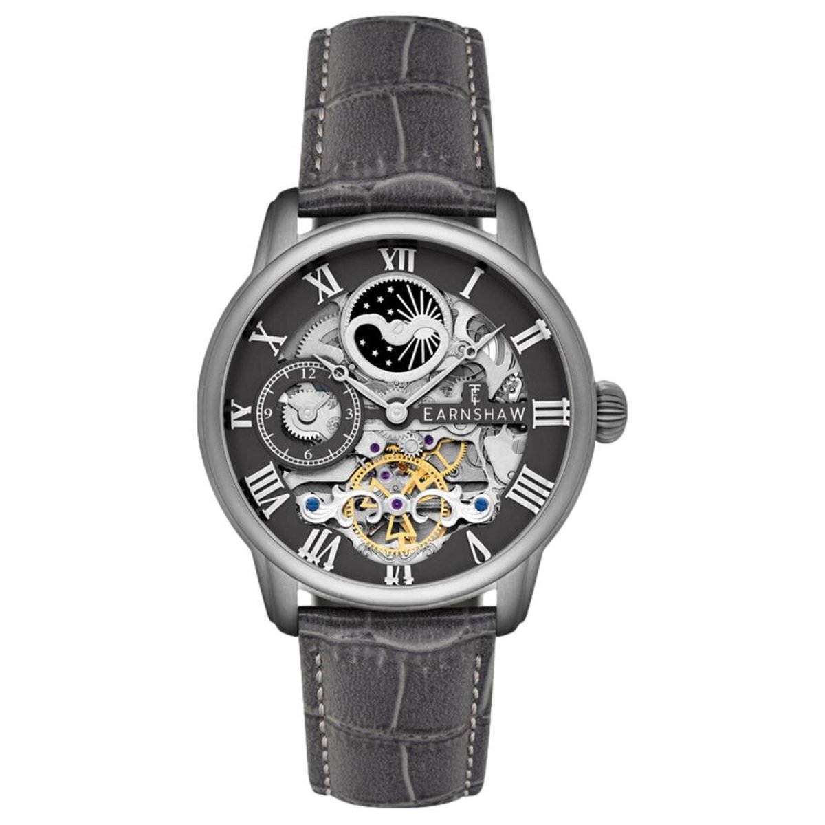 Earnshaw - ES-8006-0F - Polshorloge - Heren - Automatisch - Longitude
