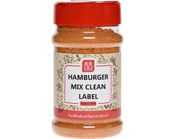 Van Beekum Specerijen - Hamburger Mix Clean Label - Strooibus 160 Gram