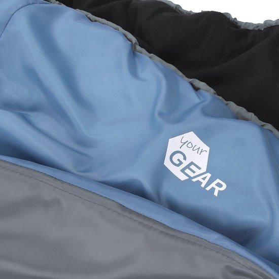 Duo 2-Persoons Slaapzak -7°C - Katoenen Voering, Comfortabel en Waterafstotend - 230x160 cm — afbeelding 4