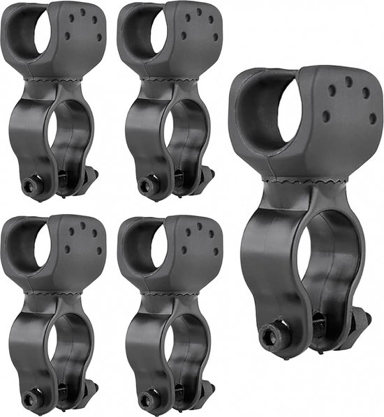 Foto: Stokhouder 5 stuks krukhouder crutch holder walking stick holder de meeste wandelaars universele krukken stokbeugel voor scootmobiel rolstoel fiets rollator