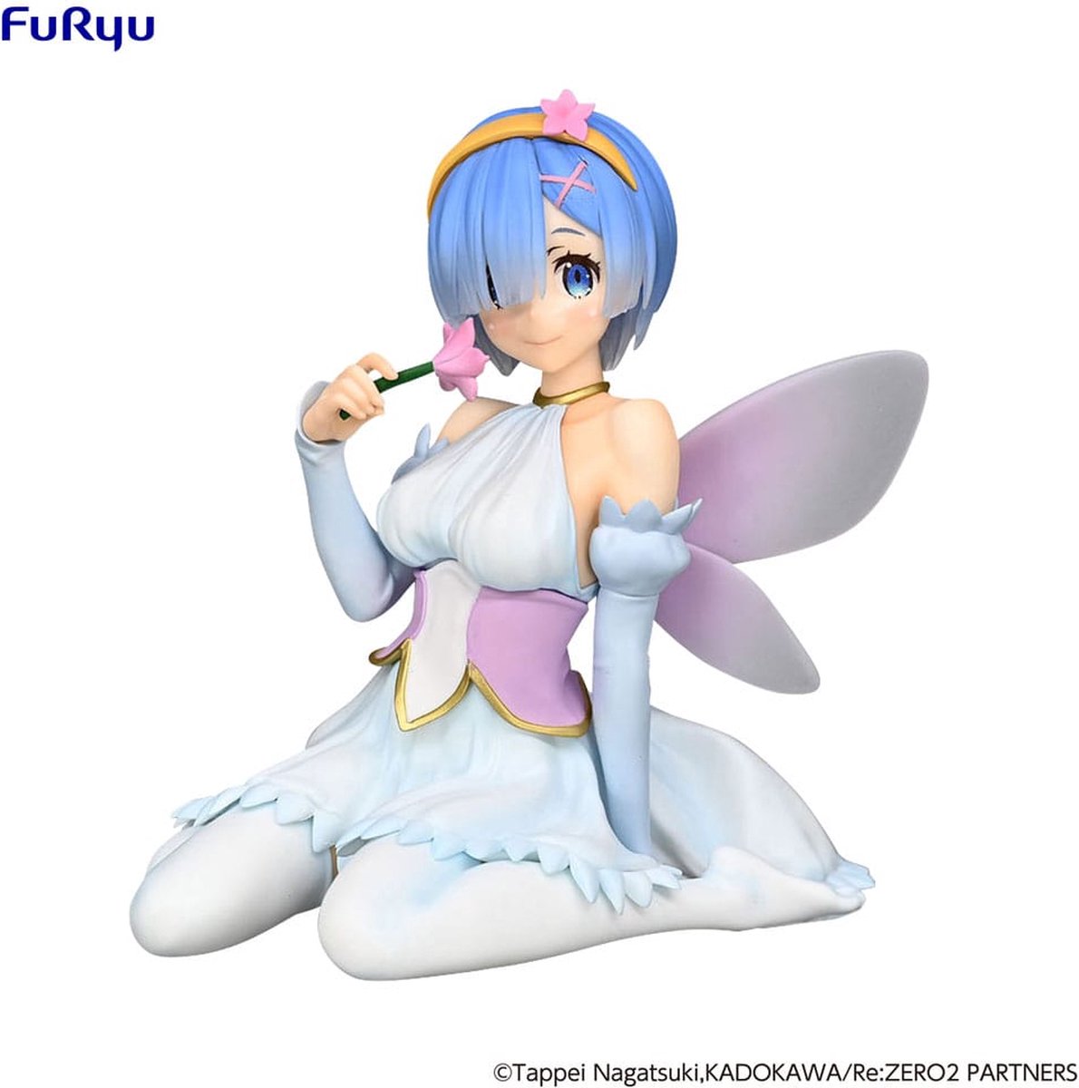 Furyu -Re Zero Rem Noodle Stopper PVC Statue Flower Fairy 9 cm