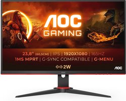 24 Inch FHD Gaming Monitor - 165Hz, IPS, 1ms MPRT, Hoogte Aanpassen, HDMI en DisplayPort