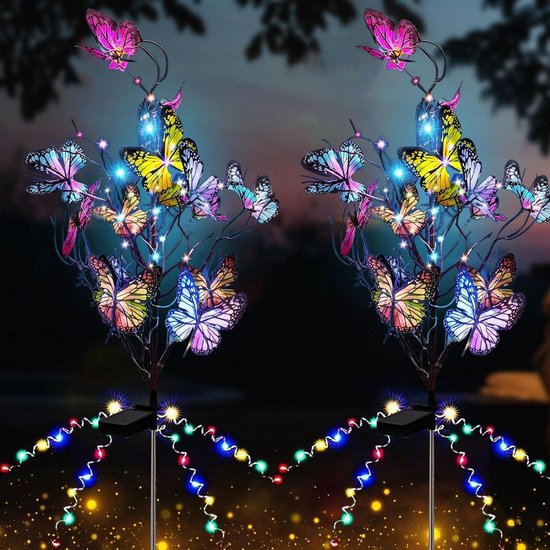 Sanfant Zonnelampen voor buiten, dynamisch looplicht, IP65 waterdicht, dual- modus-design, tuinverlichting op zonne-energie voor weg, gazon, terras, binnenplaats, landschap, oprit Sanfant Zonnelampen voor buiten, dynamisch looplicht, IP65 waterdicht, dual- modus-design, tuinverlichting op zonne-energie voor weg, gazon, terras, binnenplaats, landschap, oprit