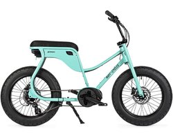 Ruff Cycles Lil'Missy - Elektrische Fatbike - 20 inch - 250W motor - Actieradius tot 90 km - 7 versnellingen - Hydraulische schijfremmen - Licht blauw
