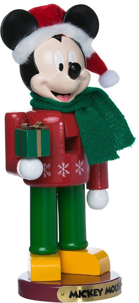 Disney® Mickey Mouse With Present Nutcracker