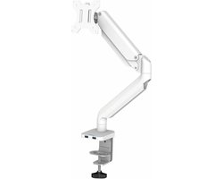 Fellowes Platinum - Monitor Arm - 1 scherm - Tot 8 kg - Tot 32 inch - Gasveer - USB - Wit