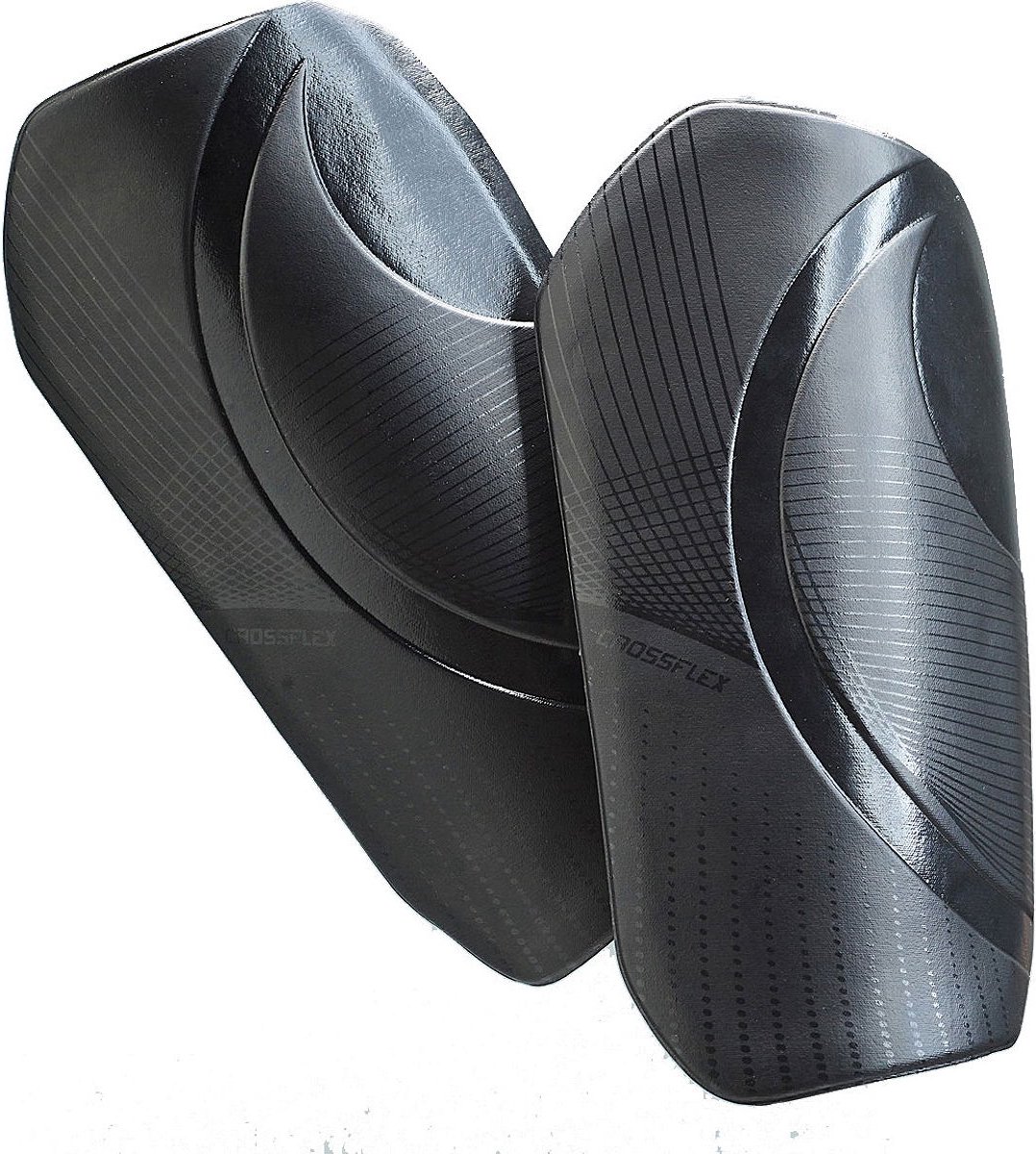 Uhlsport Crossflex Scheenbeschermer Heren - Zwart | Maat: L