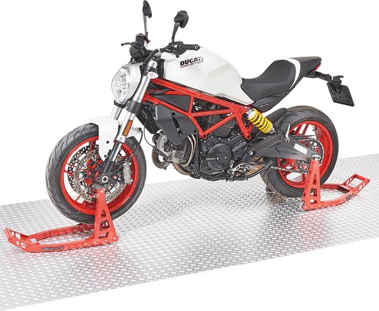 Universele Motorstandaard Paddockstand – Aluminium Achterwielstandaard Met Verstelbare Brug (255-360 Mm, Draagkracht 317 Kg) 4 miniatura
