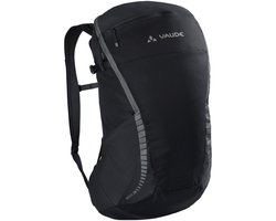 VAUDE Magus 20 Rugzak - black - 0,869 kg - 20 L - voorvak met ritssluiting - 2 stretch zijzakken