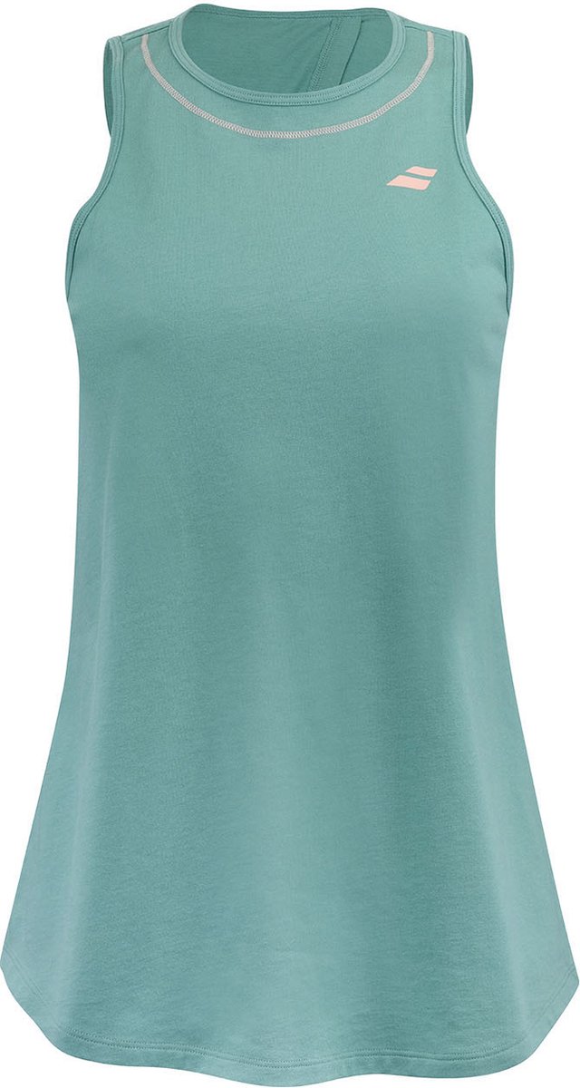 Babolat Cotton Mouwloos T-shirt Groen M Vrouw