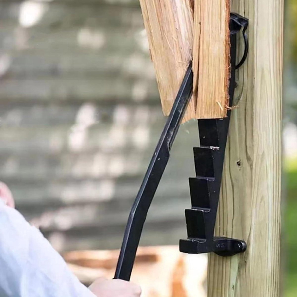 Brandhout Aanmaakhout Splitter Wandgemonteerde Houtklover Voor Hout Camping Trips Houtsplijter Hoog Koolstofstaal Trips Handsnijder