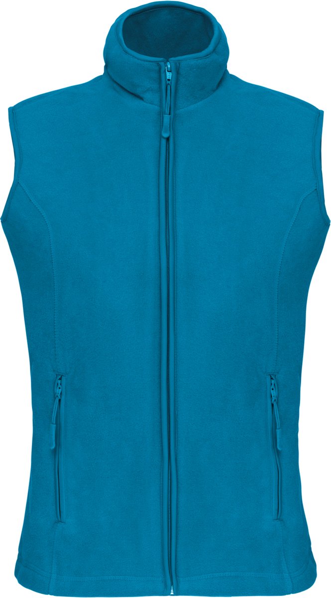 Kariban Bodywarmer van microfleece dames K906 - Tropical Blue - XXL