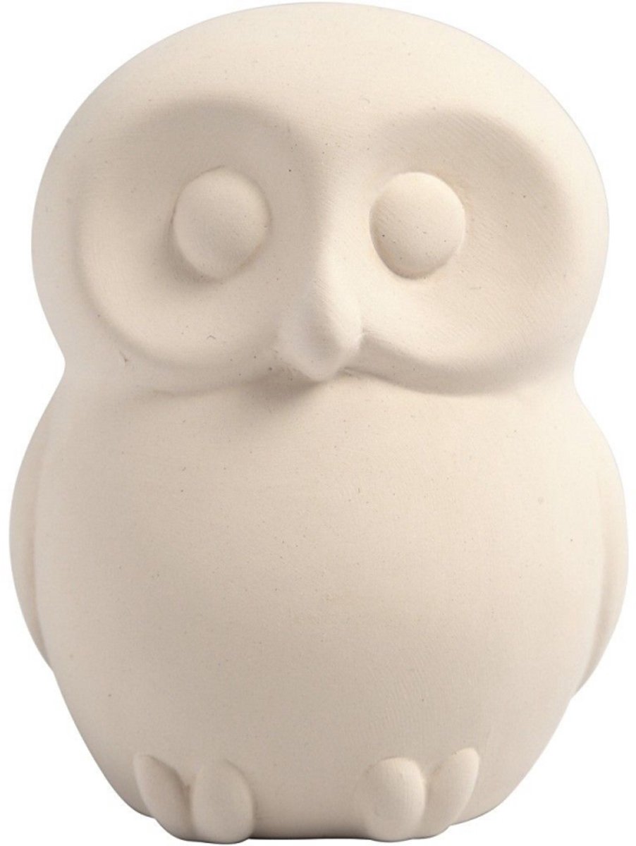 Creativ Company Terracotta Spaarpot Uil 10 cm 8 stuks