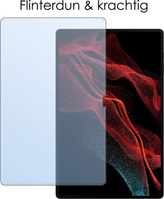 Étui pour Samsung Galaxy Tab S10 Ultra , coque rigide, étui livre avec découpe, adapté pour S Pen avec protecteur d'écran - Zwart