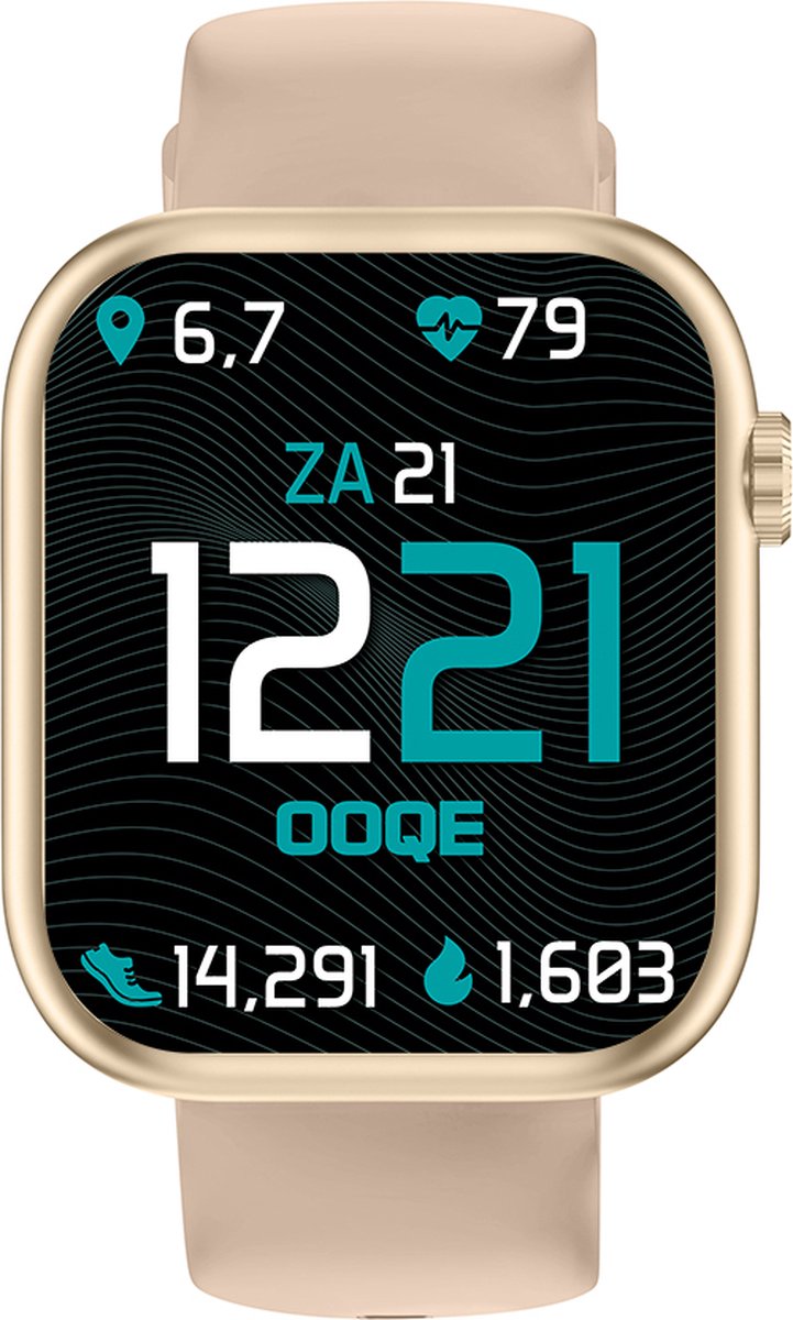 OOQE Watch Pro 7 Smartwatch Dames Goud - afbeelding 2