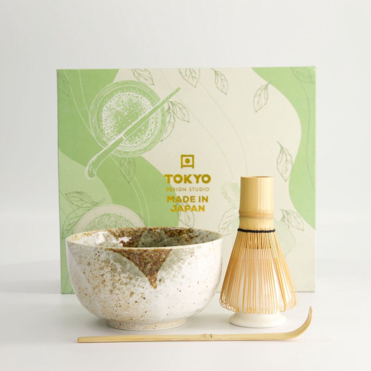 Tokyo Design Studio - Matcha Cadeauset - Yukishino - 12x7cm - 4-delig