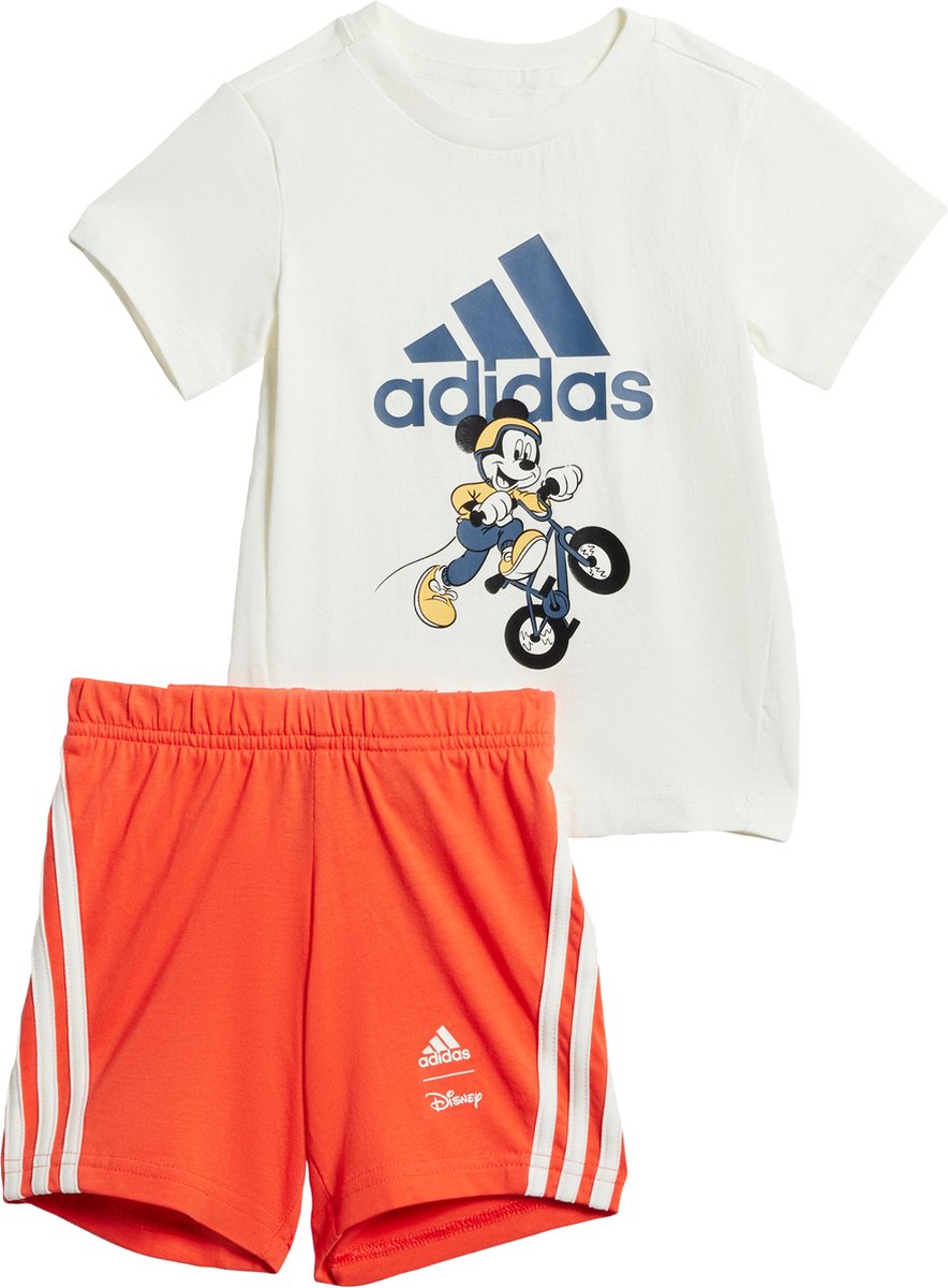 adidas Sportswear Disney Mickey Mouse T-shirt Setje Kinderen Wit
