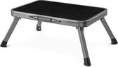 Bol.com Opvouwbare opstapkruk van metaal - Inklapbaar krukje voor in de keuken - 457 x 33 x 172 cm - Opstapje - Maximaal 150 kg ... aanbieding