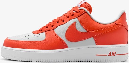 Nike Air Force 1 07 Cosmic Clay Sneakers Mannen Maat 44.5 Oranje Wit bol