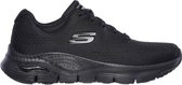 Skechers Arch Fit - Big Appeal Dames Sneakers - Black/Black