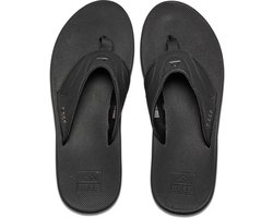 Reef Fanningall Black Heren Slippers - Zwart - Maat 43