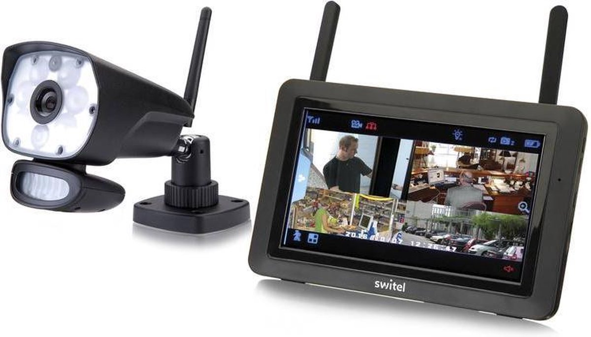 Switel HSIP6000 Drahtloses Digital-HD-Überwachungssystem