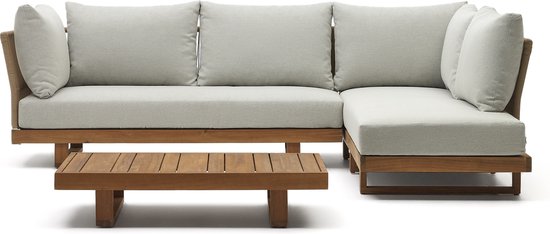 Acacia houten tuinset, grijs 4 zits l Acacia houten tuinset, grijs 4 zits l