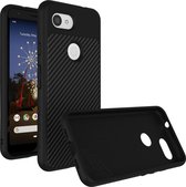 RhinoShield SolidSuit Google Pixel 3A Hoesje Carbon Fiber