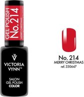 Gellak Victoria Vynn™ Gel Nagellak - Salon Gel Polish Color 214 - 8 ml. - Merry Christmas