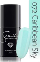 072 UV Hybrid Semilac Caribbean Sky 7 ml.