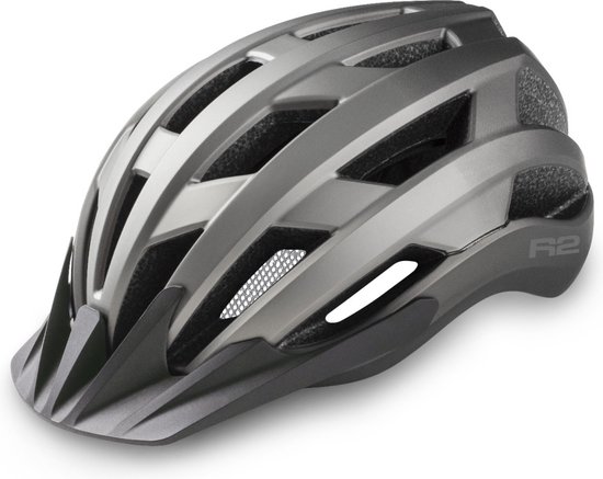 Casque de vélo Explorer - Métallique - Convient comme casque de vélo électrique - Aussi pour VTT - taille L