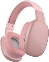 TechU™ Draadloze Koptelefoon Bluetooth 5.0 – Game Headset – Hoofdtelefoon voor Muziek, Podcast & Gamen – Roze