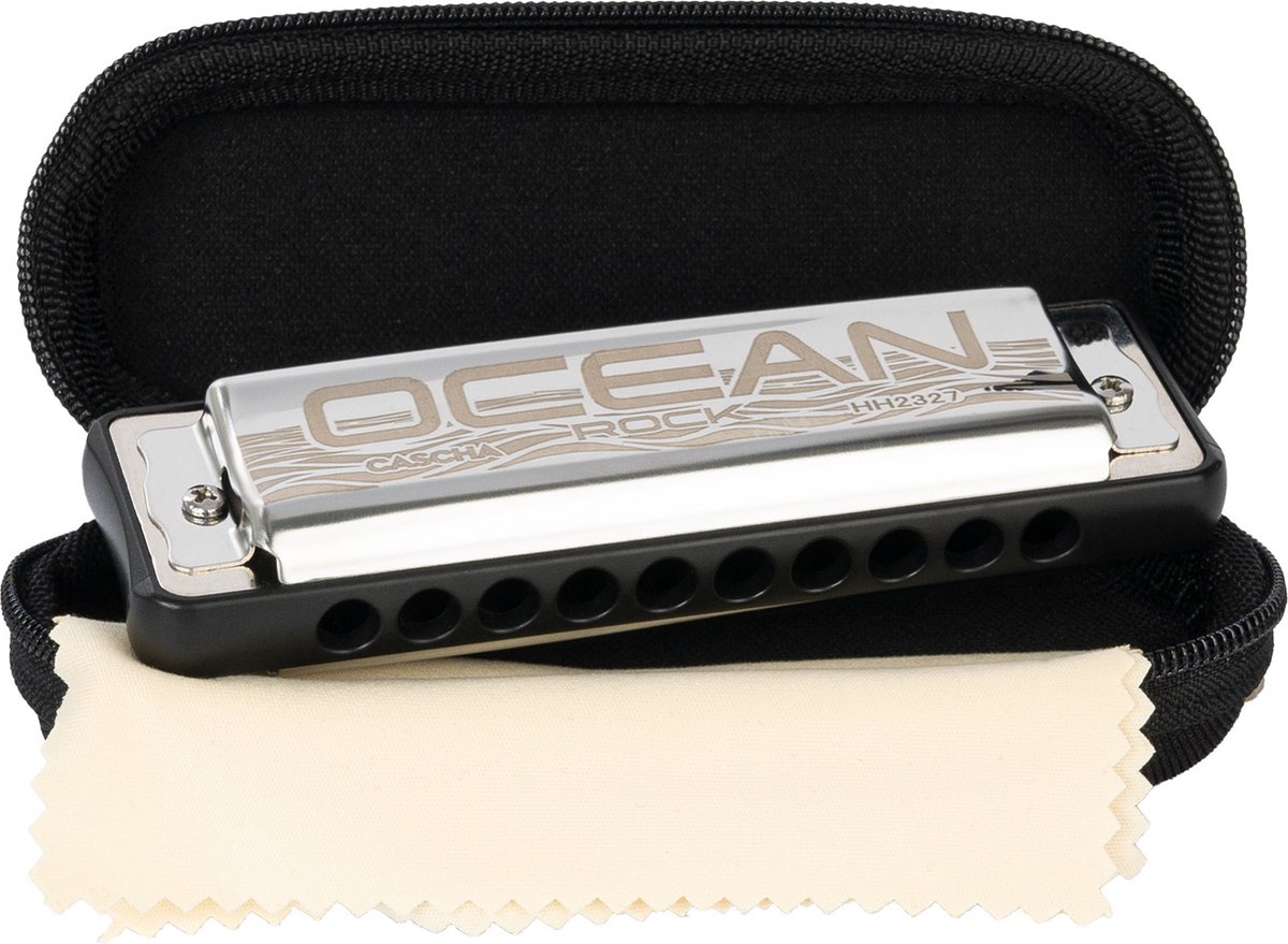 Cascha Verlag Ocean Rock Blues Harp, C - Diatonische mondharmonica