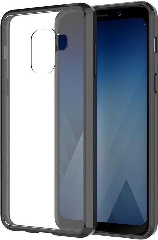 Samsung Galaxy A8 (2018) Hoesje Armor Backcover Zwart | bol.com